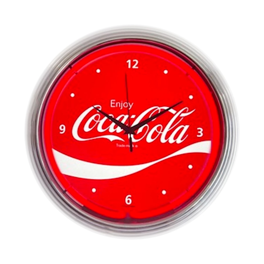 Coca-Cola custom neon clock by It’s Lit Neon