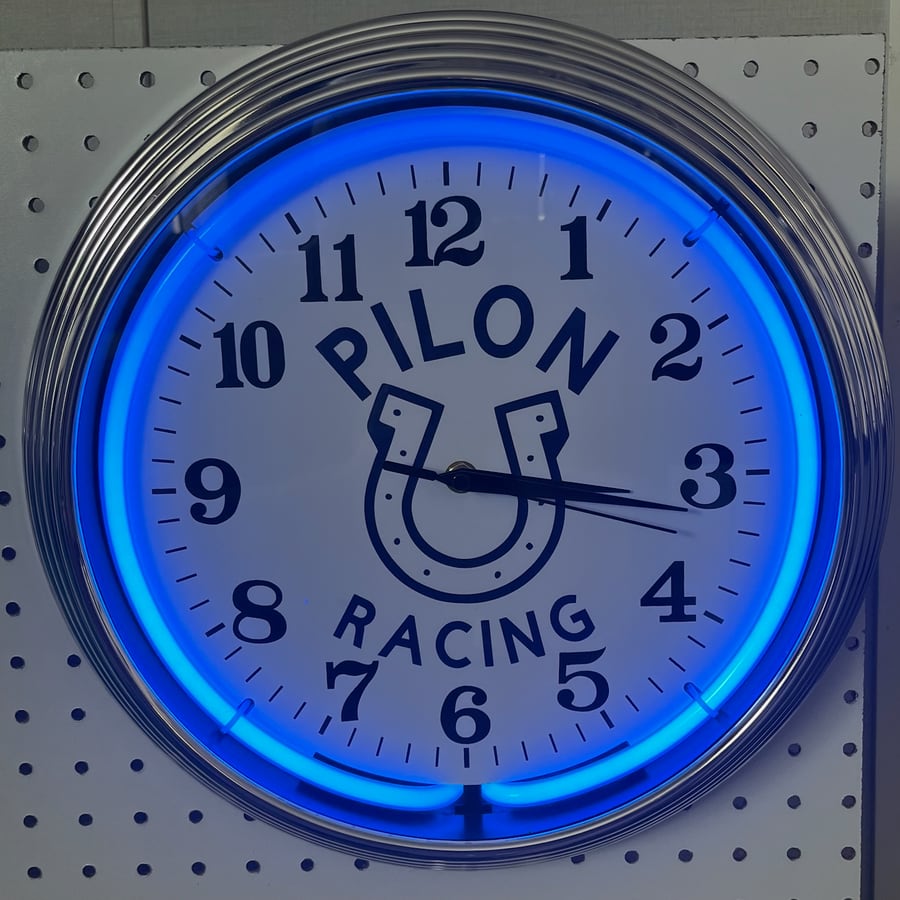 Pilon Racing · blue glow