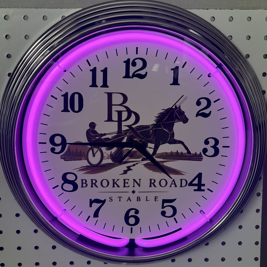 Broken Road Stable · purple glow