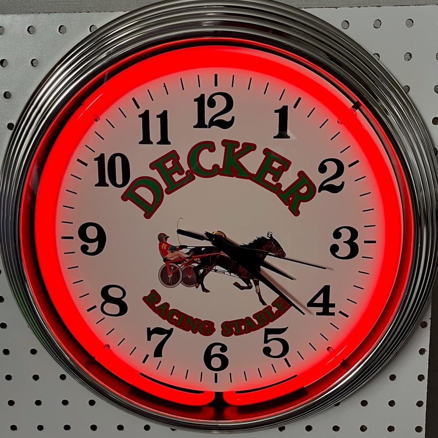 Decker Racing Stable · red glow