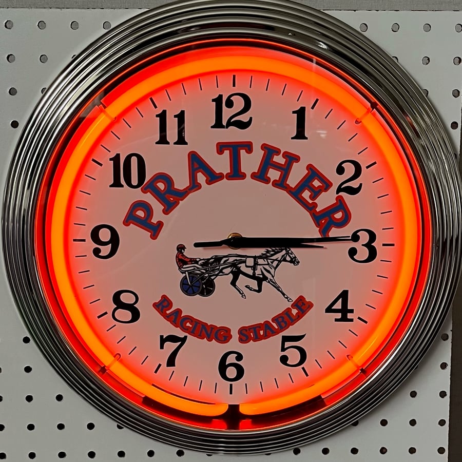Prather Racing Stable · orange glow