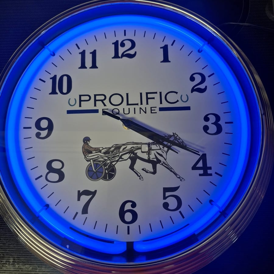 Prolific Equine · blue glow